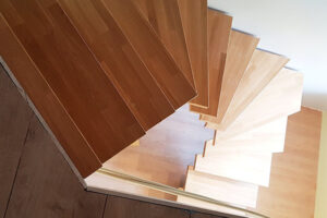 Specially shaped stairs