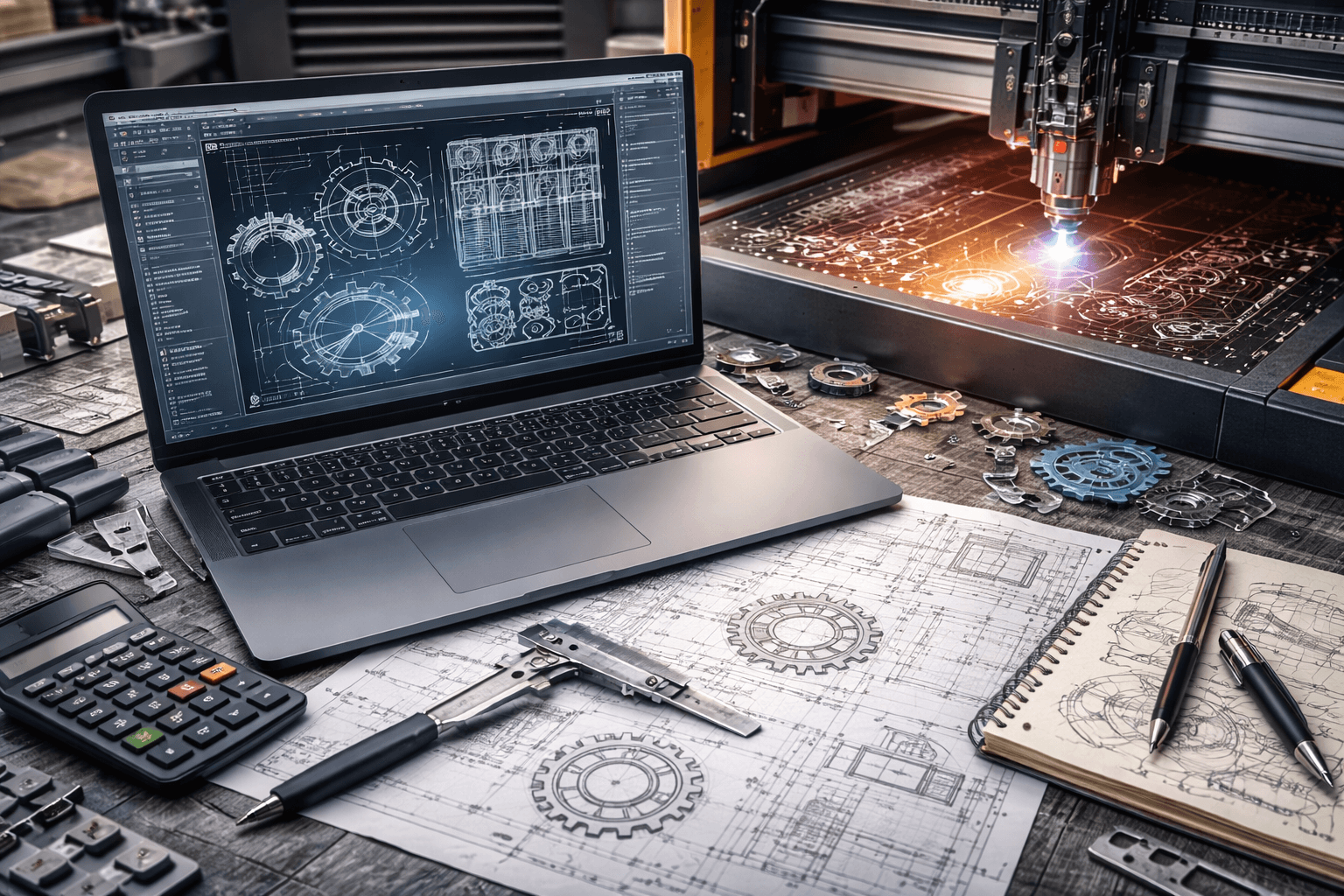 CAD-joonised ja laserlõikuse disain CAD-joonised ja laserlõikuse disain