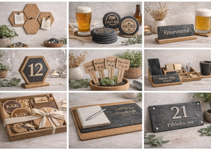 Lasergraveerimine ja laserlõikus Lasergraveerimine ja laserlõikus