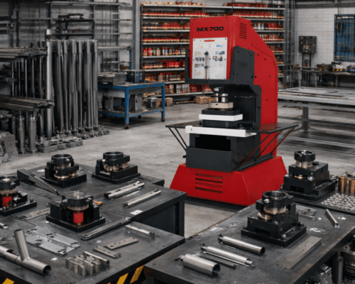 Vertikaalpressiga stantsimine ja painutamine töökoda pakub stantsimis teenust